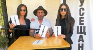 Мисис България Роксана Кирилова сподели своите усещания на премиерата на книгата „Усещане“