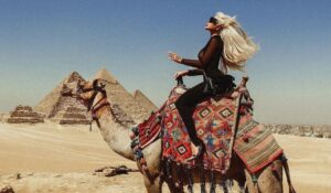 Андреа на топло в Египет