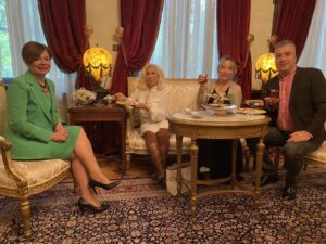 Турска закуска събра Атанас Лазаров, Силвия Кацарова и Андре Токев