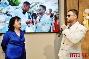 Pitt представи модната си книга „Аз“ на грандиозно парти в Hilton