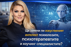 Ще замени ли изкуствения интелект психолозите, психотерапевтите и коучинг специалистите?
