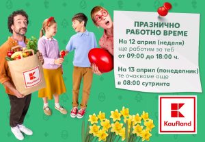 Кога ще работи Kaufland по време на празниците?