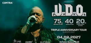 Хеви метъл легендите U.D.O. се завръщат у нас за мащабно юбилейно шоу