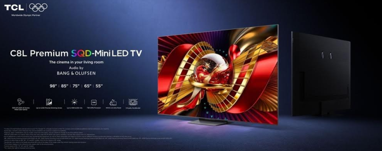 TCL представя серията C8L SQD‑Mini LED в Европа, пренасяйки кинематографична картина и превъзходен звук в дома