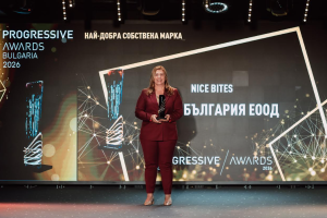 BILLA спечели отличието за „Най-добра собствена марка“ на PROGRESSIVE AWARDS 2026 с Nice Bites
