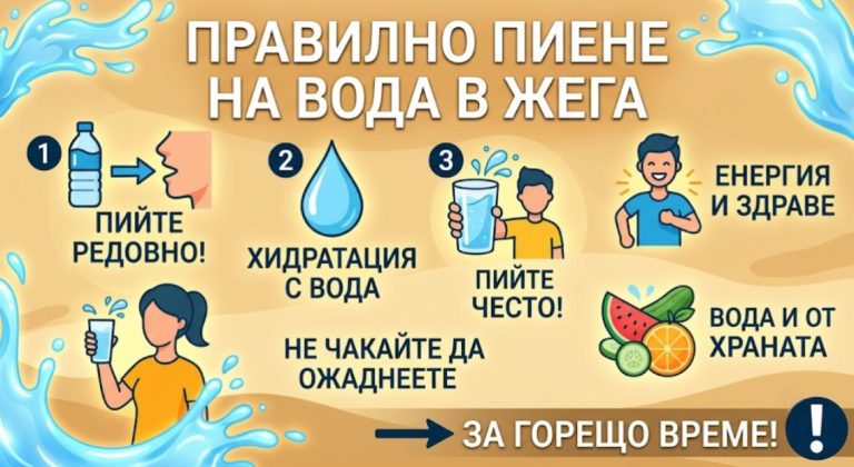 Ето колко вода всъщност трябва да пием в летните жеги