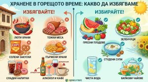 Опасните изкушения: Храните, които да избягваме в горещото време