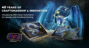 MSI представя портативната геймърска конзола MSI Claw 8 EX AI+ с Intel® Arc G3 Extreme и Titan 18 HX Dragon Edition Draco Epic на COMPUTEX 2026