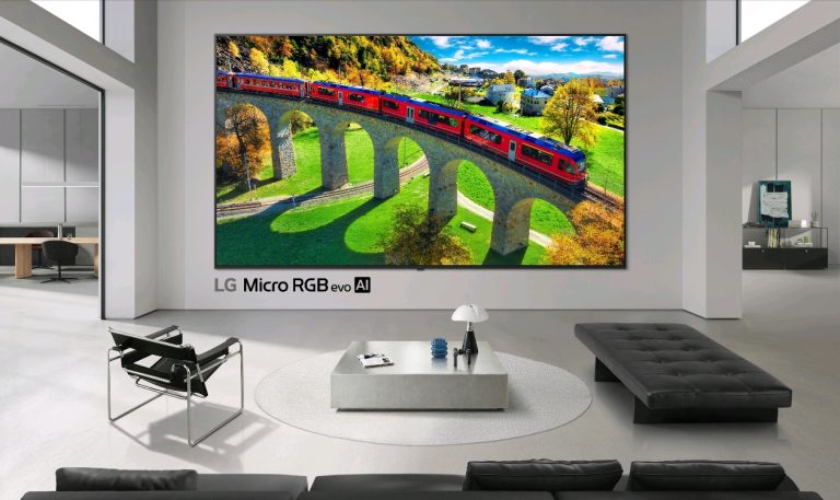 LG MICRO RGB EVO: Tелевизорът, който рисува пейзажи