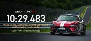 Xiaomi EV постигна световен пробив с първата официална автономна обиколка на Nürburgring Nordschleife