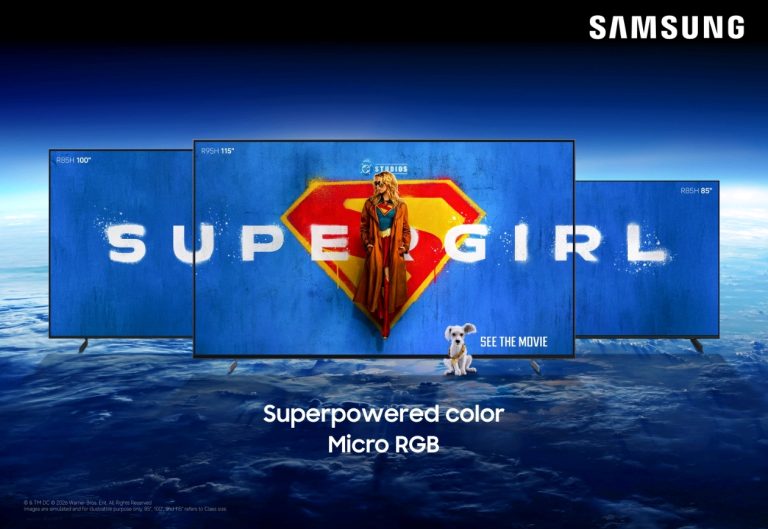 Samsung си партнира с Warner Bros. Pictures и DC Studios, за да предложи на феновете специални изживявания, вдъхновени от филма „Supergirl“