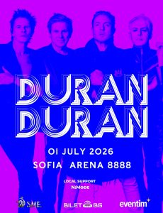 Остават няколко дни до грандиозното завръщане на DURAN DURAN в България
