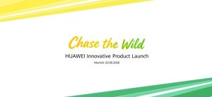 Huawei ще представи нови продукти за спорт, здраве и аудио в Мюнхен на 2-ри септември