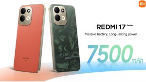 Xiaomi представя серията REDMI 17 с батерия с капацитет 7 500 mAh, голям 6,9-инчов дисплей и издръжливост за всекидневието