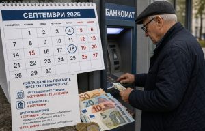 Важно за пенсионерите: Ето кога ще бъдат изплатени пенсиите през септември
