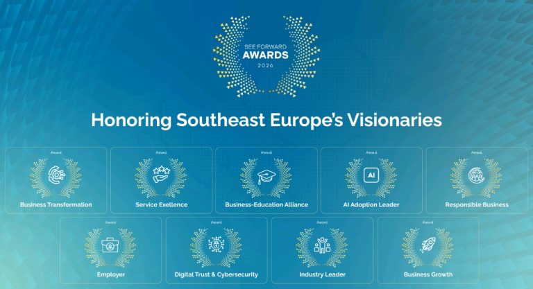 SEE FORWARD Awards 2026 за девета година ще отличат визионери в иновациите и технологиите в Югоизточна Европа