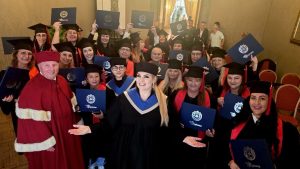 Пето дипломиране на MBA и DBA специалисти на Академия Щастлив Живот в Прага