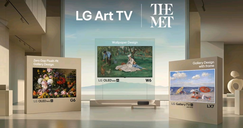 LG ELECTRONICS ПРЕНАСЯ ШЕДЬОВРИ ОТ THE MET У ДОМА С УСЛУГАТА LG GALLERY+
